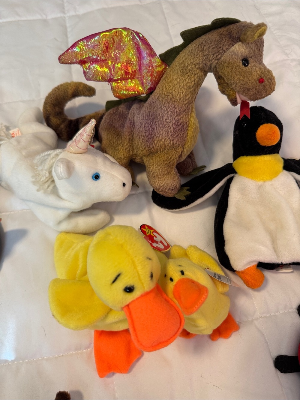 Ty Multicolor Plush Pets 2/$15. Your choice.